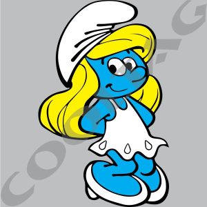 Smurfette Stickers Decals