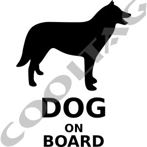 Dog 004 Stickers Decals