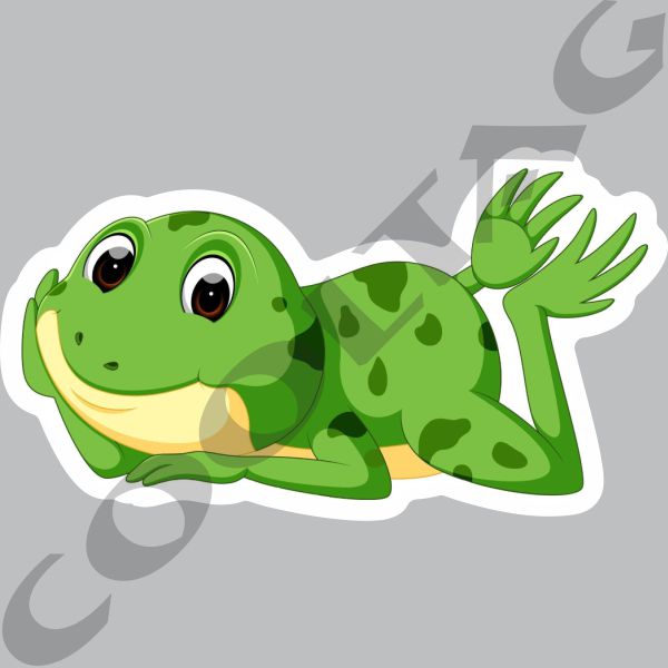 Frog 005 Stickers Decals