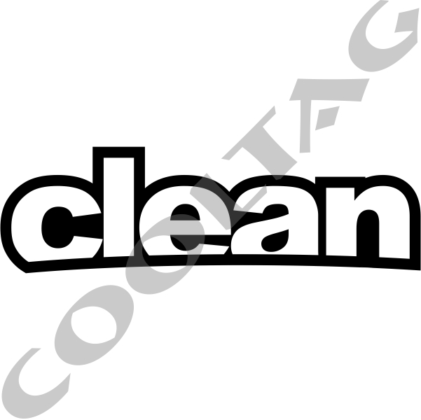 Clean Look Sticker Clean Stickers Decals - Cooltag Stickers