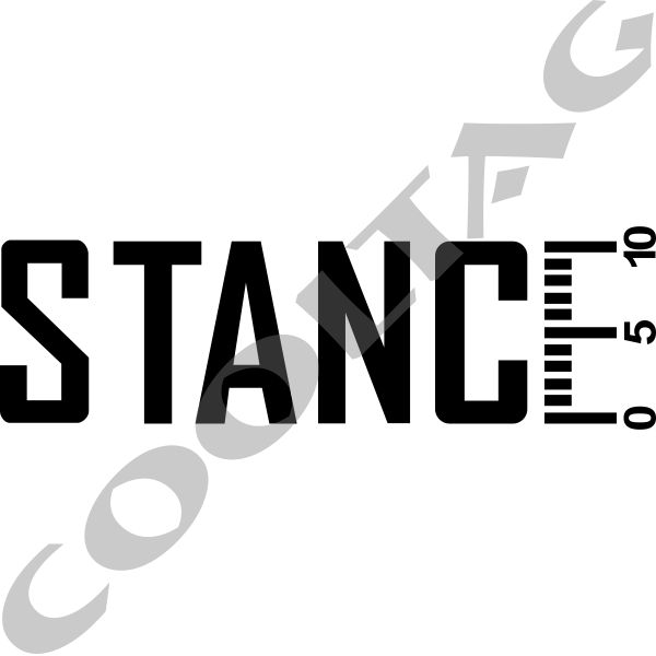 Stance Stickers Decals