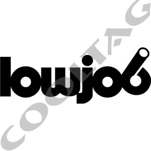Low Job Stickers Decals