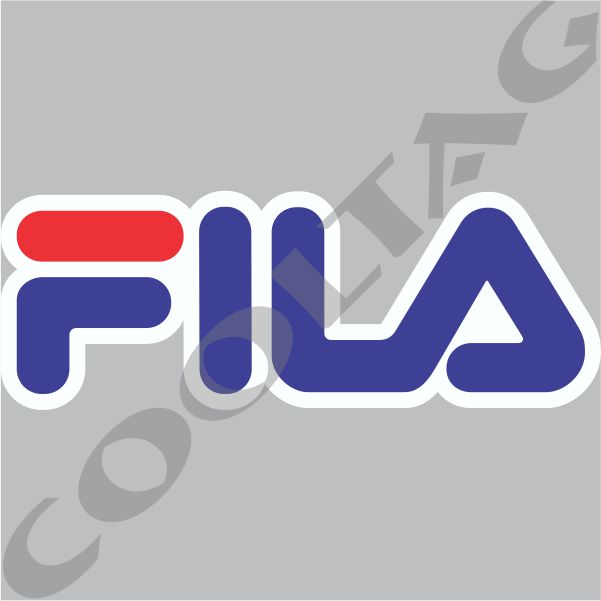 Fila (colors) Stickers Decals