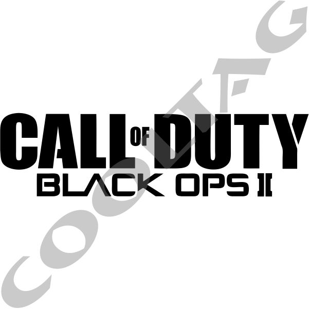 Call Of Duty Black OPS II Stickers Decals - Cooltag Stickers